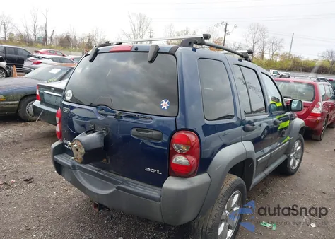 2007 Jeep Liberty Sport from USA, damaged, VIN 1J4GL48K97W542704